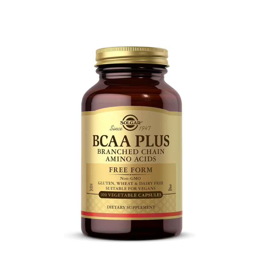 Cápsulas Solgar BCAA Plus Free Form x50