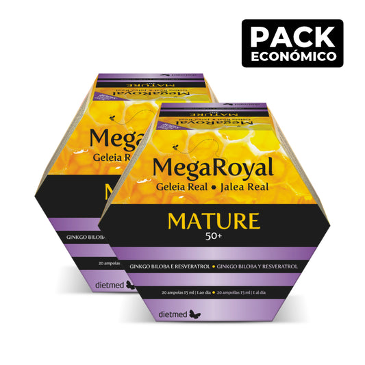 MegaRoyal Mature 50+ Ampollas 2x20