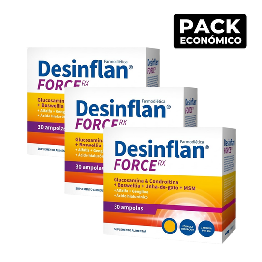Desinflan Force Rx Ampollas 3x30