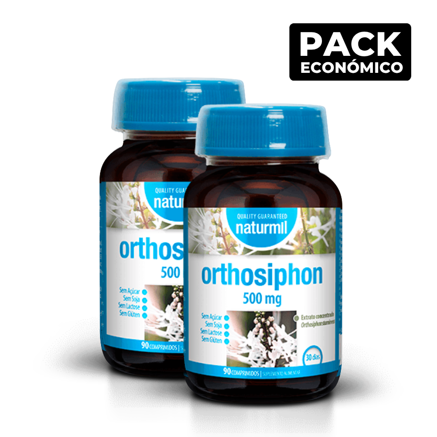 Naturmil Orthosiphon 500mg Comprimidos 2x90