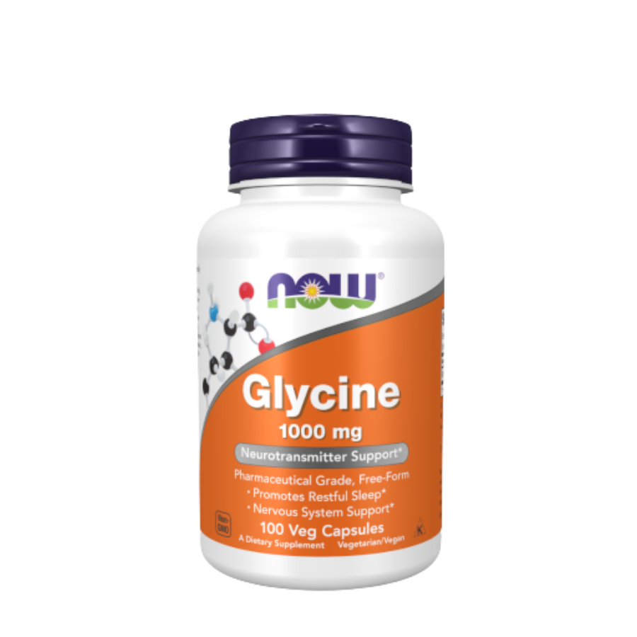 Now Glycine 1000mg Capsules x100