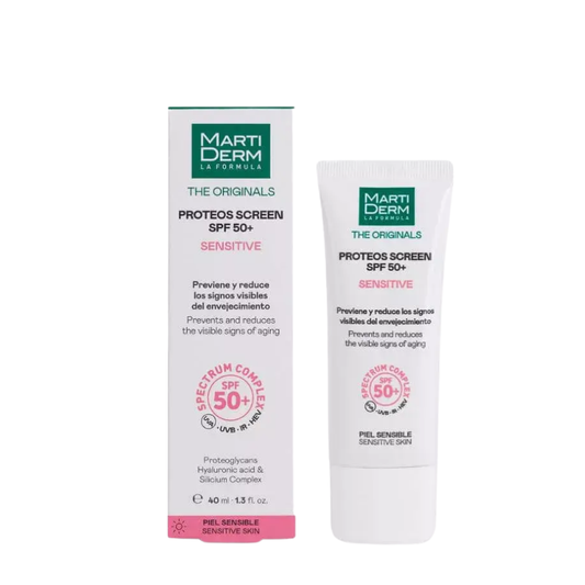 Martiderm Proteos Screen Sensitive Creme Fluido SPF50+ 40ml