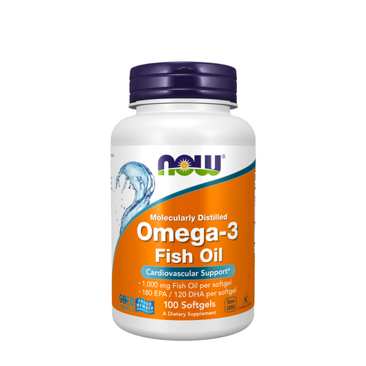 Now Omega-3 Cápsulas x100