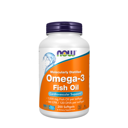 Now Omega-3 Cápsulas x200