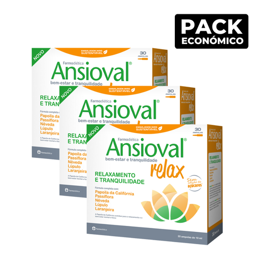 Ansioval Relax Ampolas 3x30