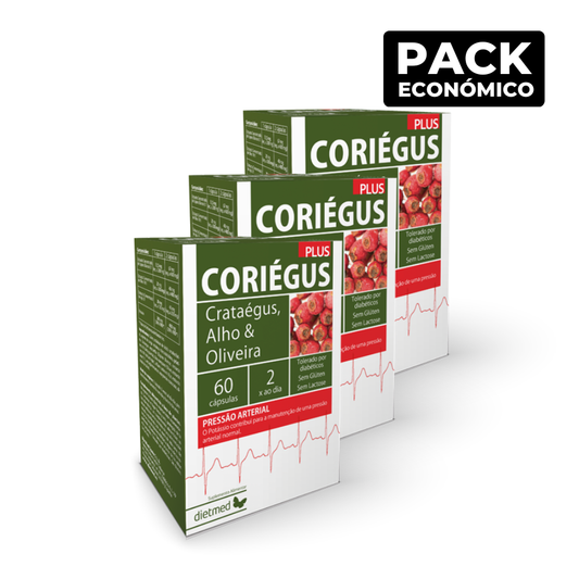 Cápsulas Coriegus Plus 3x60