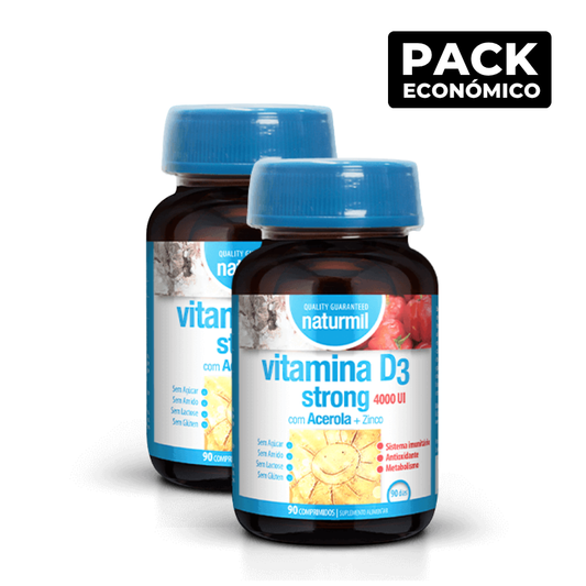 Naturmil Vitamin D3 Strong 4000IU Tablets 2x90