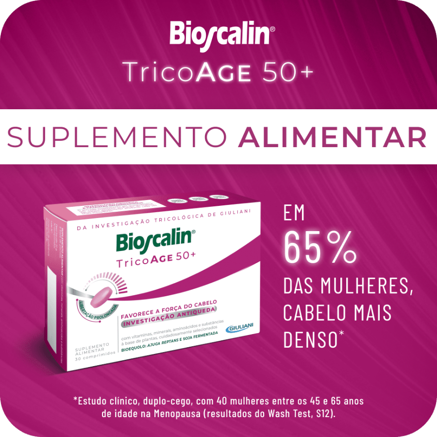 Bioscalin TricoAge 50+ Anti-Queda Comprimidos 3x30 2=3