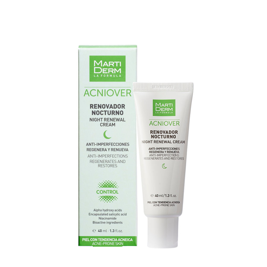 Martiderm Acniover Crema De Noche Renovadora 40ml