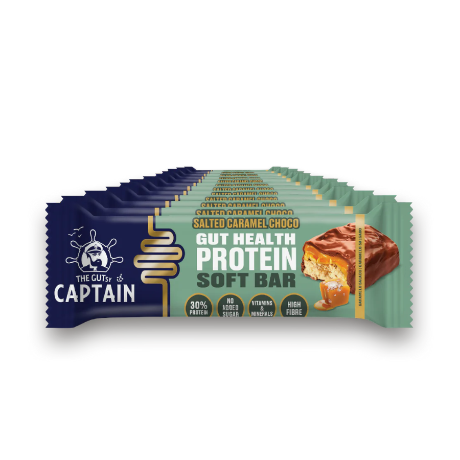 GUTsy Captain Barra Proteína Chocolate de Caramelo Salgado 50g