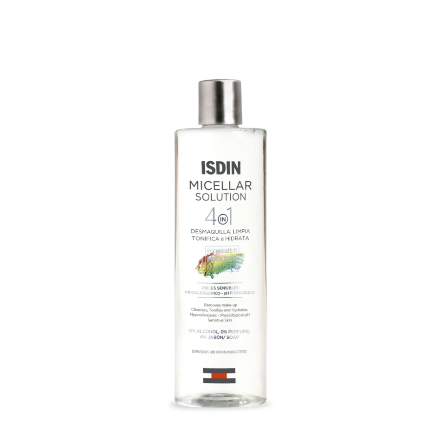 Isdin Solución Micelar Agua Micelar 4 en 1 400 ml