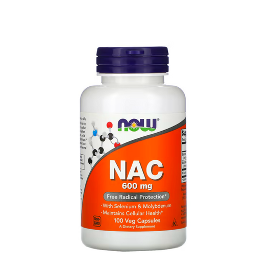 Ahora NAC 600mg Cápsulas x100