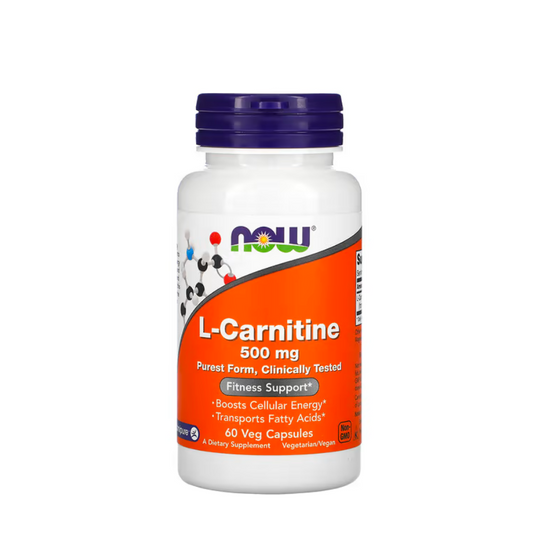 Now L-Carnitina 500mg Cápsulas x60