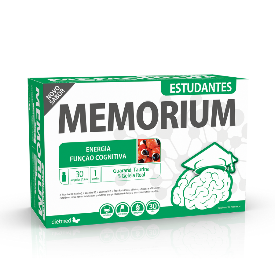 Ampollas Memorium para estudiantes x30