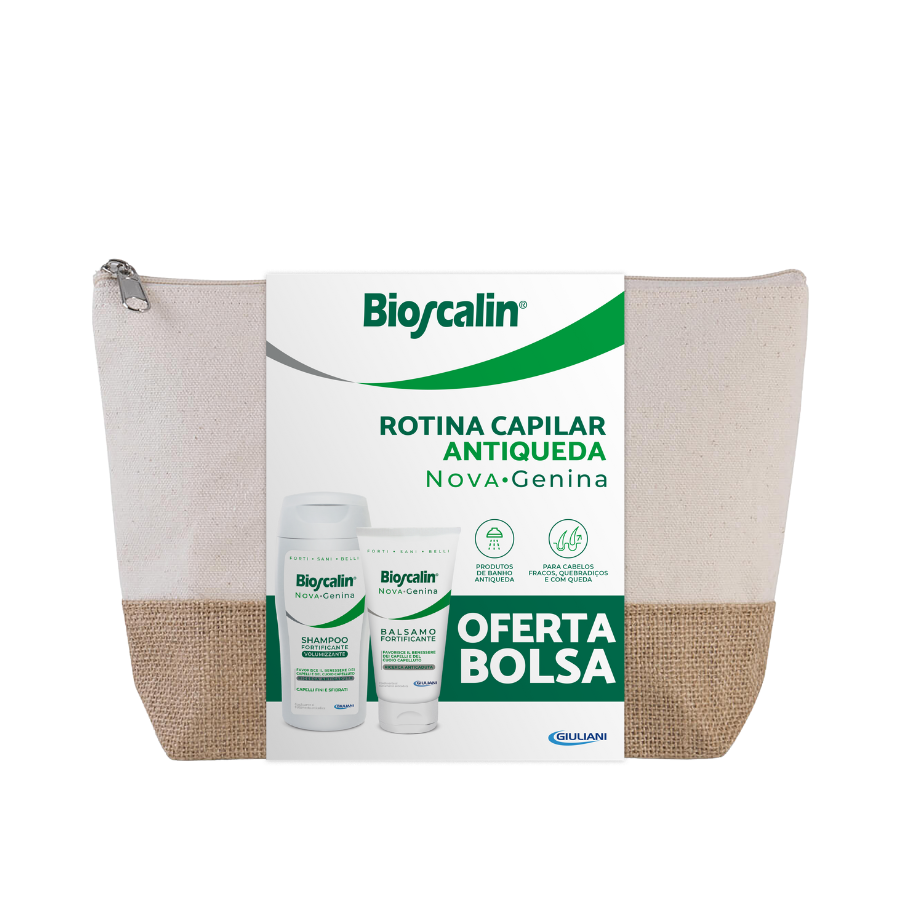 Bolsa de rutina capilar Bioscalin New Genina Volumizing