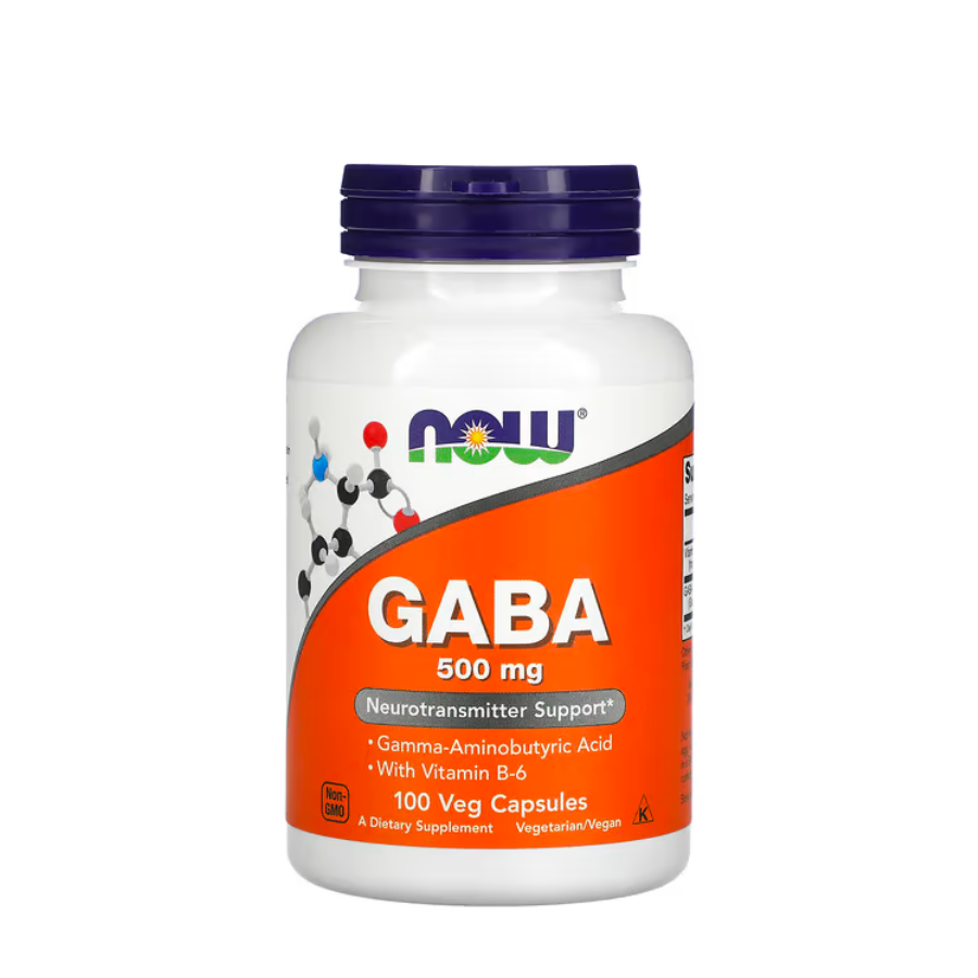 Now GABA 500mg Cápsulas x100