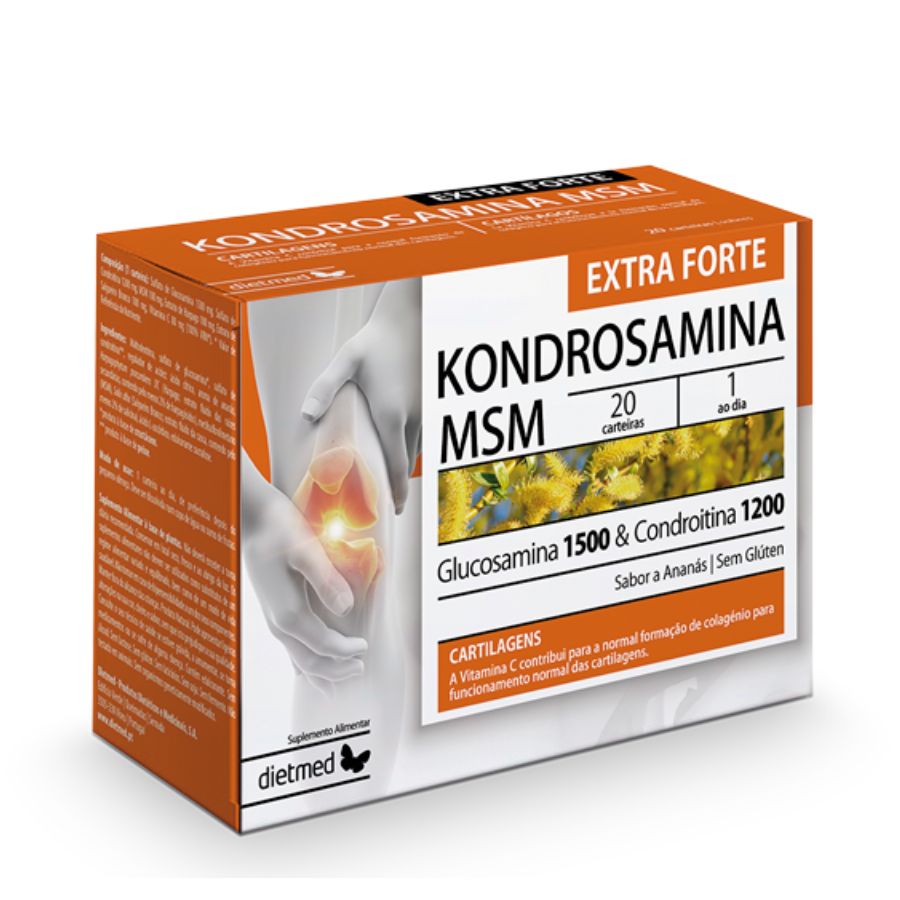 Sobres de Kondrosamina MSM Extra Fuerte x20