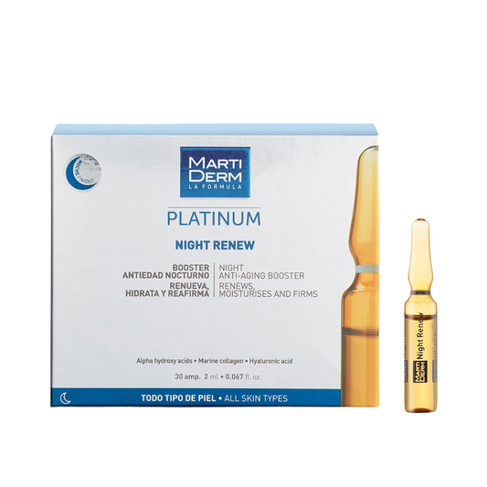 Martiderm Platinum Night Renew Ampoules x30 