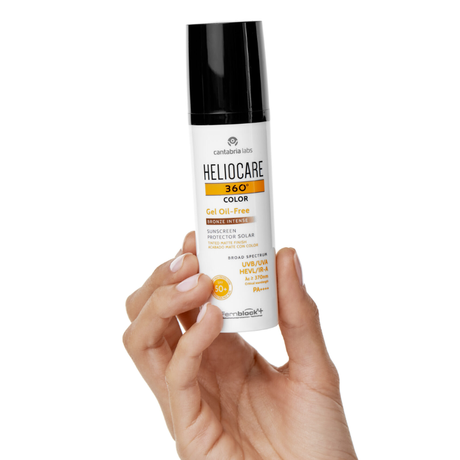 Gel bronceador intenso sin aceite Heliocare 360° SPF50+ 50 ml