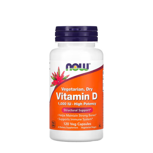 Now Vitamin D 1000 IU Cápsulas x120
