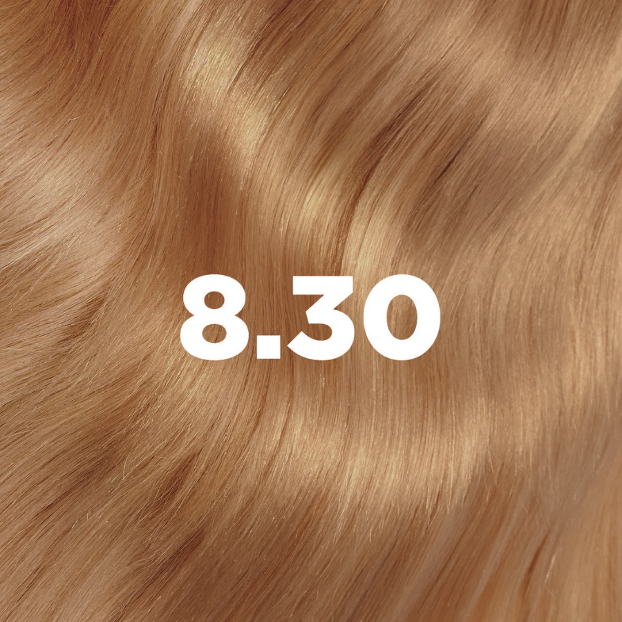 Lazartigue Permanent Hair Color Shade 8.30 Light Golden Blonde