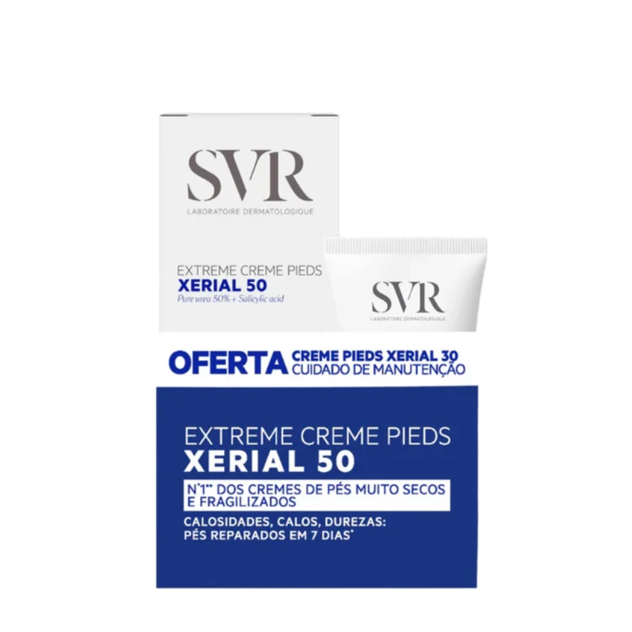 Crema para pies SVR Xerial 50 Extreme + Xerial 30 50 ml