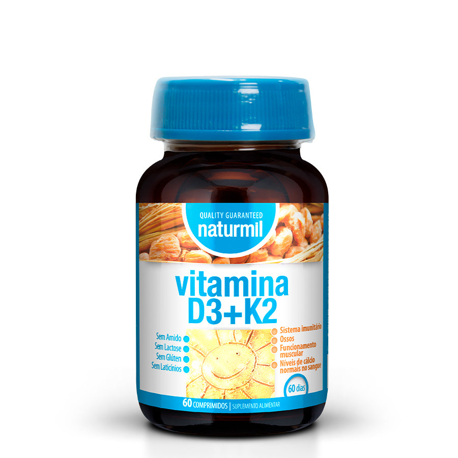 Naturmil Vitamina D3 + K2 Comprimidos x60