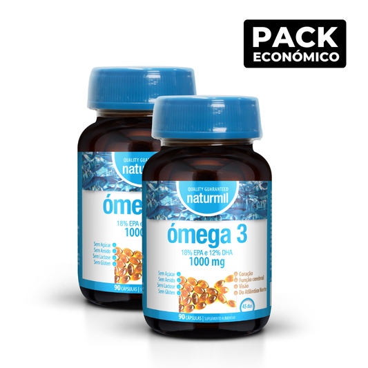 Naturmil Ómega-3 1000mg Cápsulas 2x90