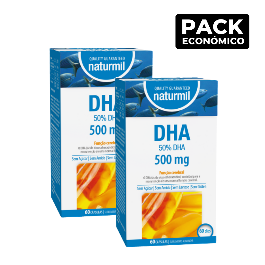 Naturmil DHA 500mg Capsules 2x60