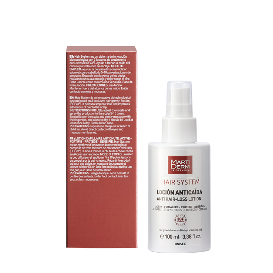 Martiderm Hair System Loción Anticaída 100ml