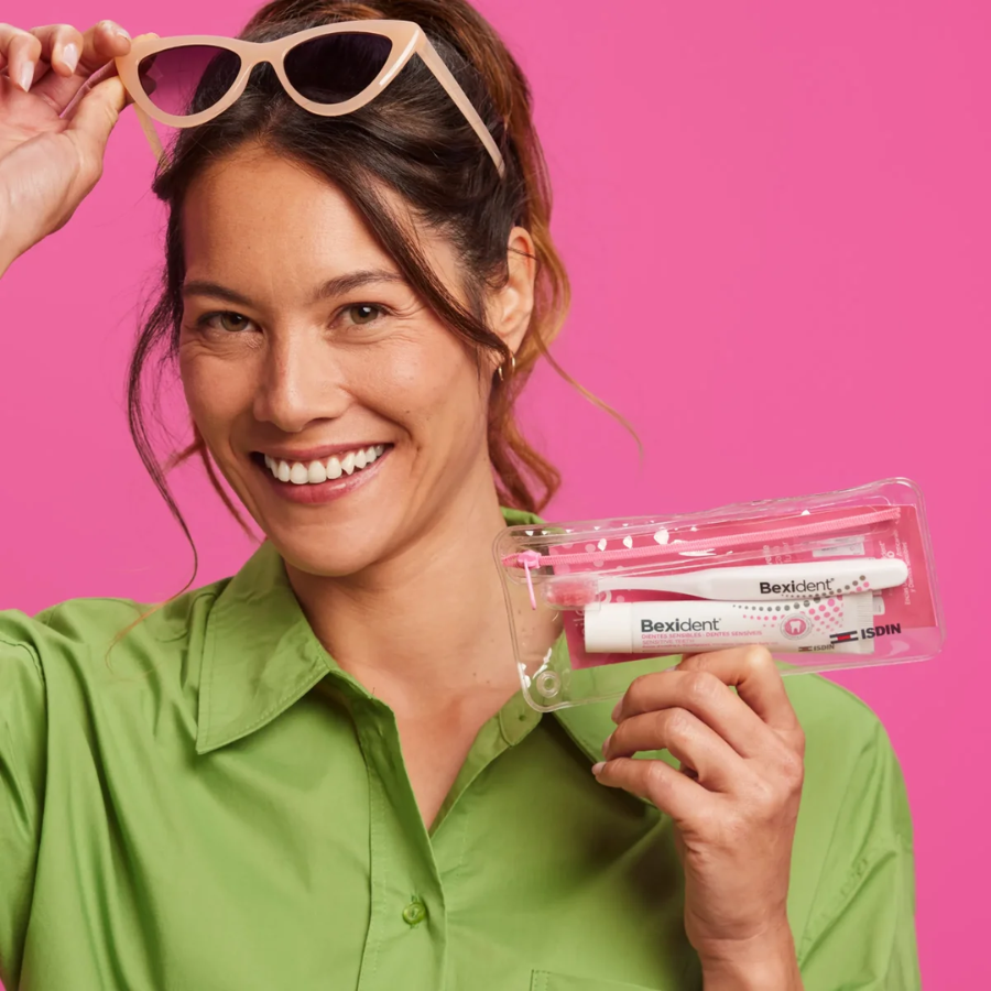 Bexident Smile &amp; Go Kit de viaje para dientes sensibles