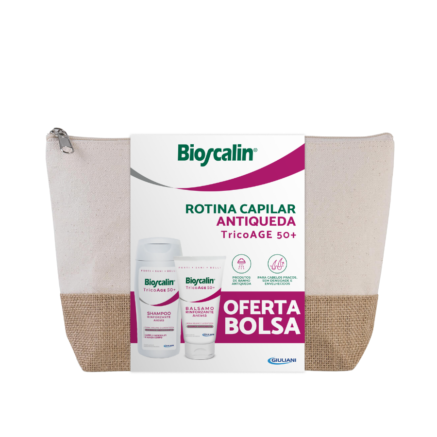 Bolsa de rutina capilar Bioscalin TricoAge 50+