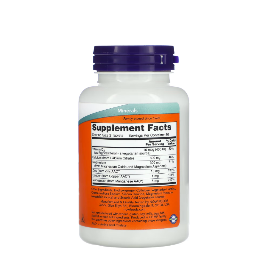 Now Calcium Citrate Comprimidos x100