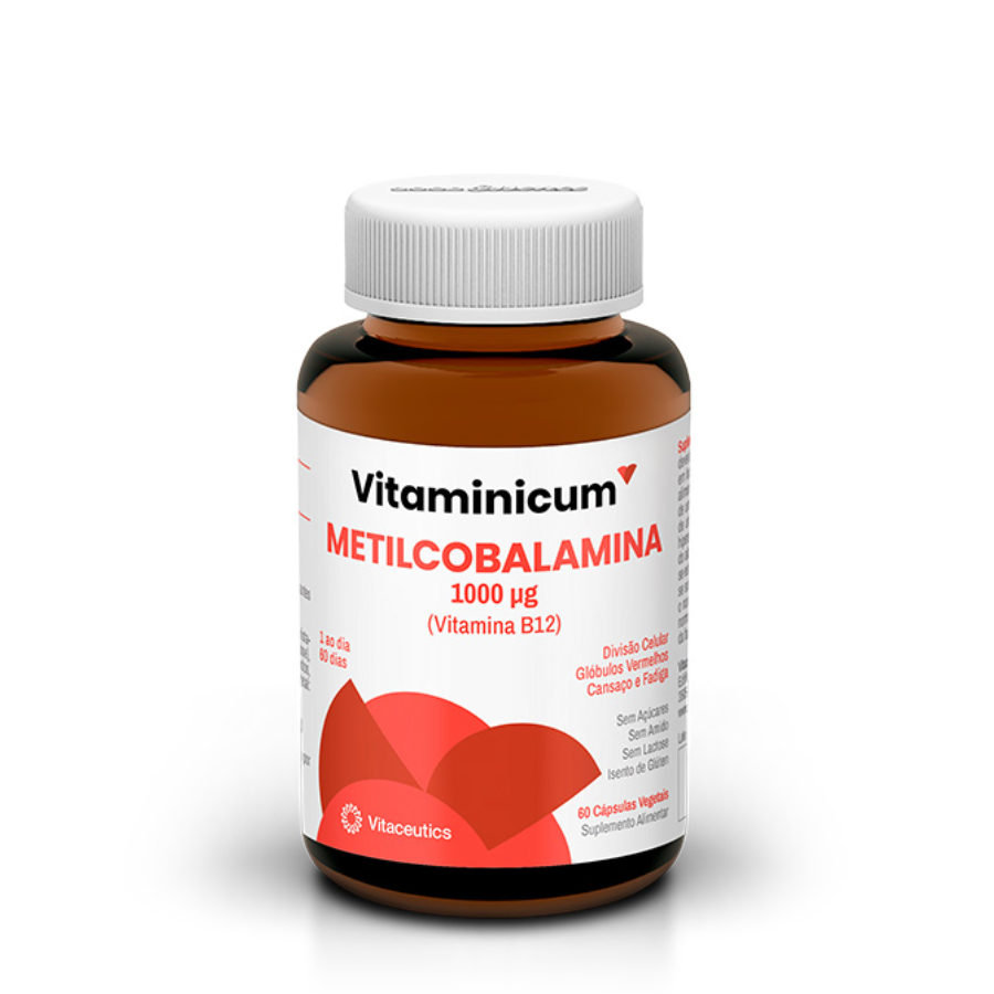 Methylcobalamin B12 Vitamin Supplement Capsules x60