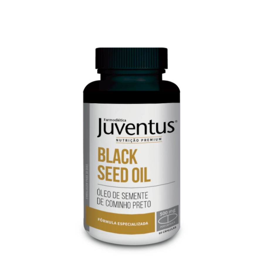 Cápsulas de Aceite de Semilla Negra Premium Juventus x60