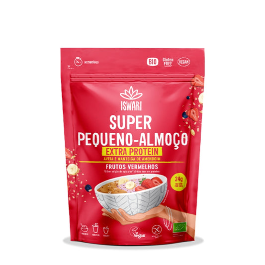 Iswari Super Desayuno Extra Proteína Frutos Rojos 360g