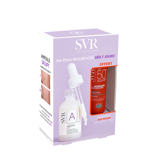 SVR Suero Ampoule A Lift 30 ml + Blur SPF 50+ 15 ml