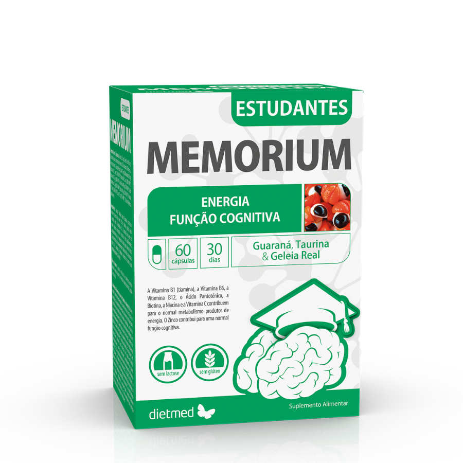 Cápsulas Memorium para estudiantes x60