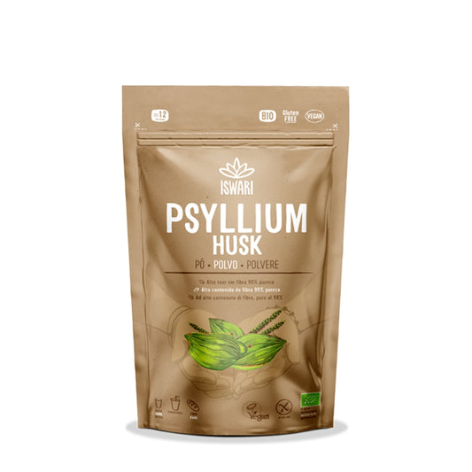 Iswari Psyllium Husk Pó Bio 125g