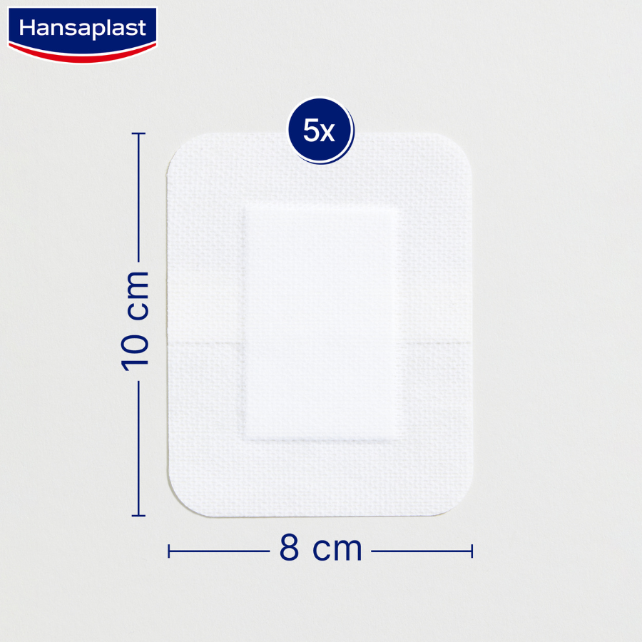 Hansaplast Penso Sensitive XXL x5 (8 x 10cm)