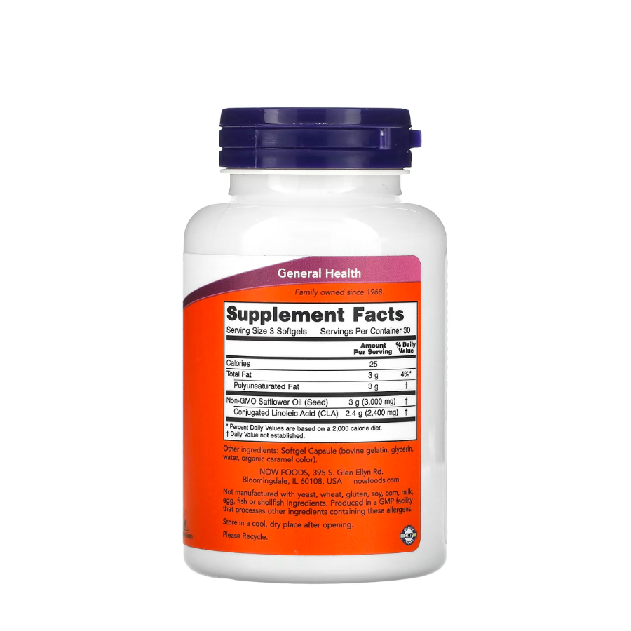 Now CLA 800mg Cápsulas x90