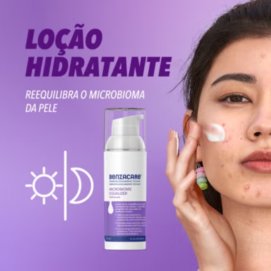 Benzacare Microbiome Equalizer Loção Hidratante 50ml