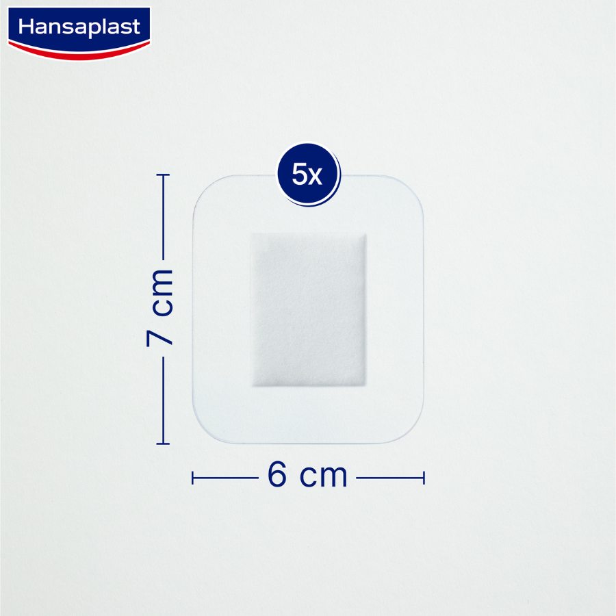 Hansaplast Pensos Aqua Protect XL x5 (6 x 7cm)