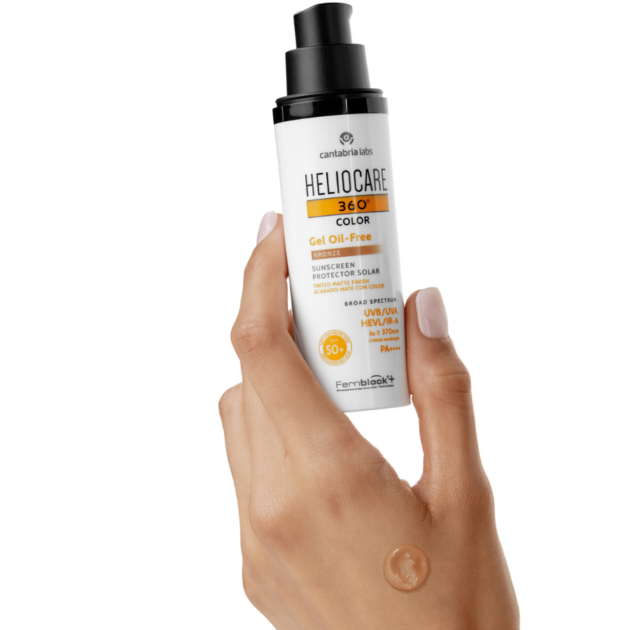 Gel bronceador sin aceite Heliocare 360 ​​SPF50+ 50 ml