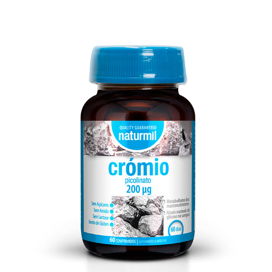 Naturmil Picolinato de Cromo 200ug Tabletas x60