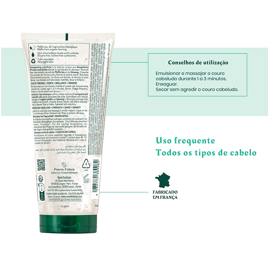 René Furterer Triphasic Champô Estimulante 200ml