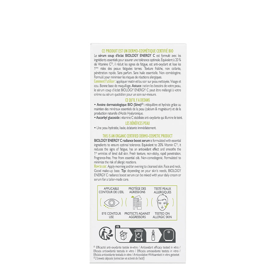A-Derma Biology Energy C Serum 30ml
