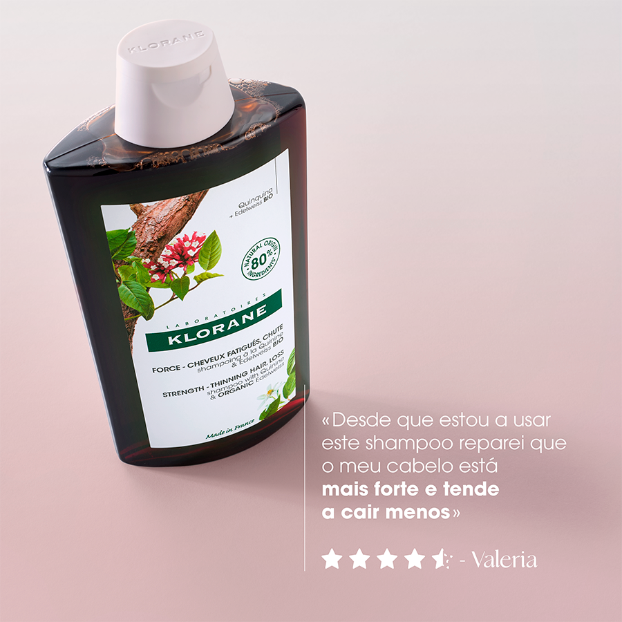 Klorane Champô Quinina BIO 400ml