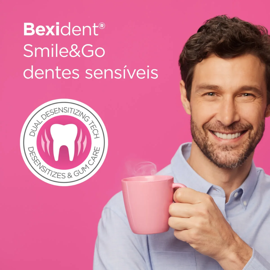 Bexident Smile &amp; Go Kit de viaje para dientes sensibles