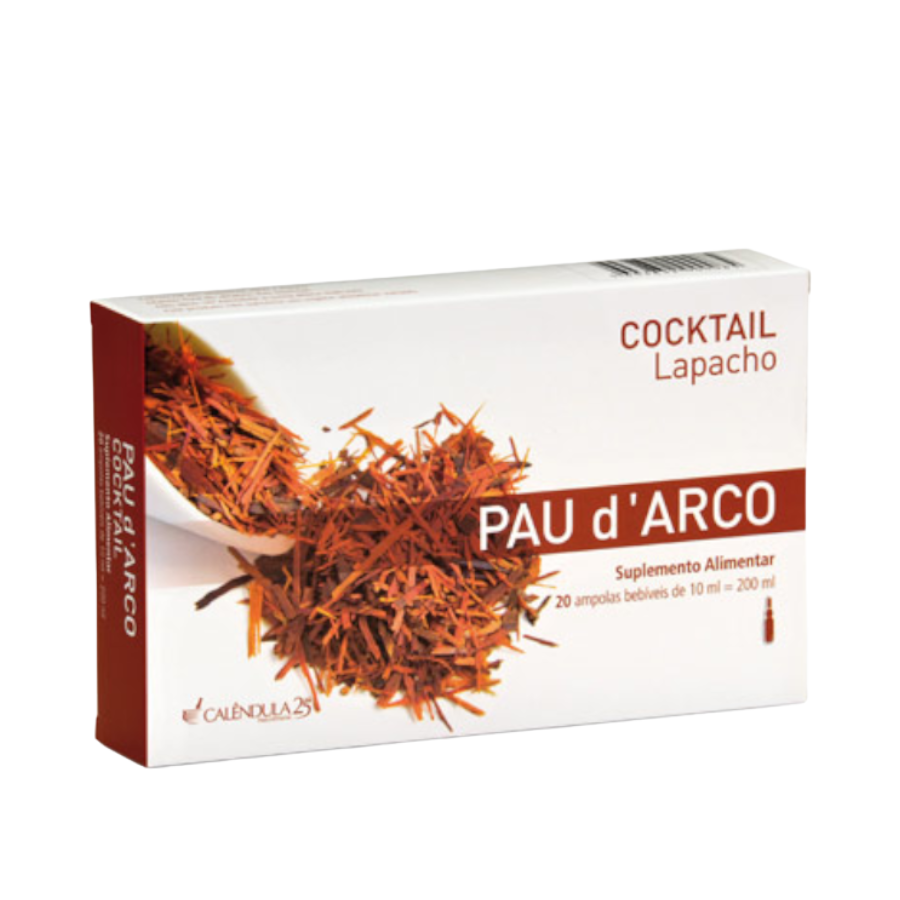 Cóctel Lapacho Pau D'Arco Ampollas x20
